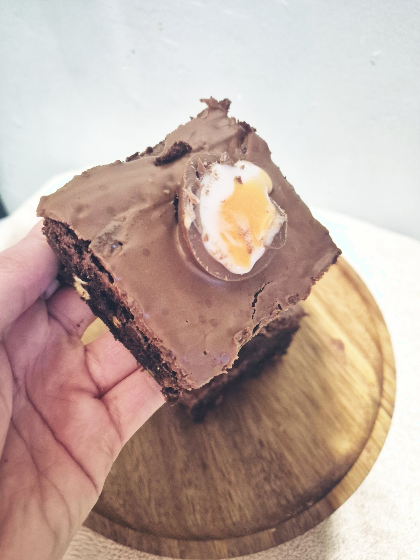 Creme Egg Brownie