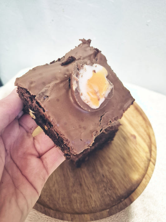 Creme Egg Brownie